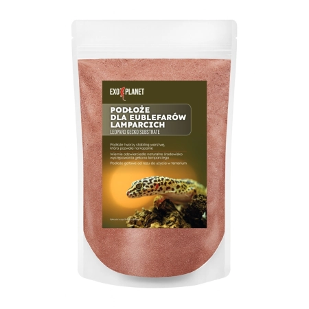 Leopard Gecko Substrate - podłoże dla Eublefarów Lamparcich 3kg